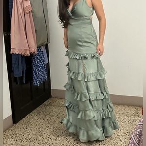 Alana Marie Dark Sage dress from Altar’d State